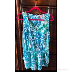 Lilly Pulitzer Tybee Romper/ Medium size
